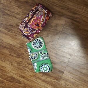 2 Vera Bradley Small Wallets